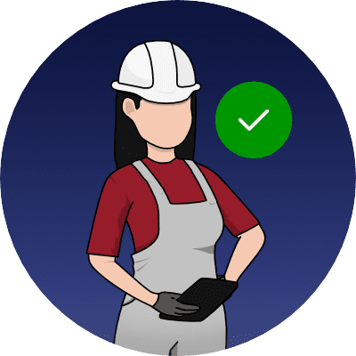 Manufacturer On Phone With Check Icon